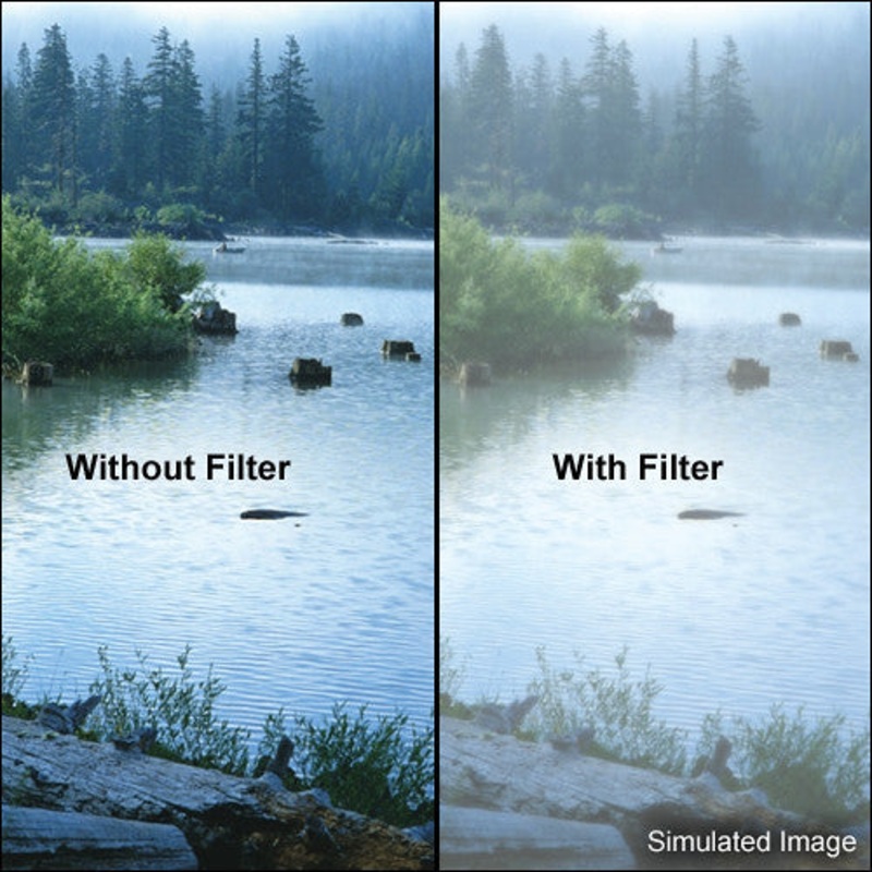 Tiffen 4 x 5.65" Double Fog 1 Filter