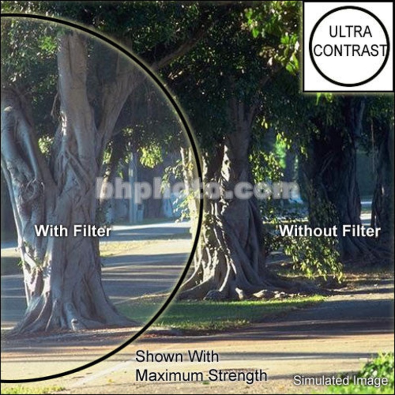 Tiffen 4x5.65" Low Light Ultra Contrast 2 Glass Filter