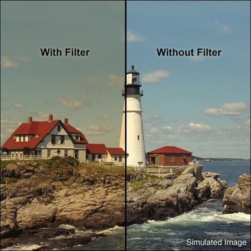 Tiffen 5.65 x 5.65" 4 Coral Solid Color Filter