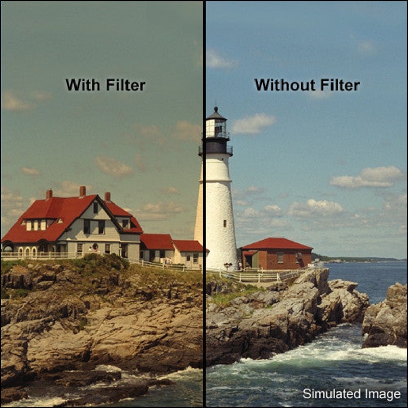 Tiffen 5.65 x 5.65" 5 Coral Solid Color Filter