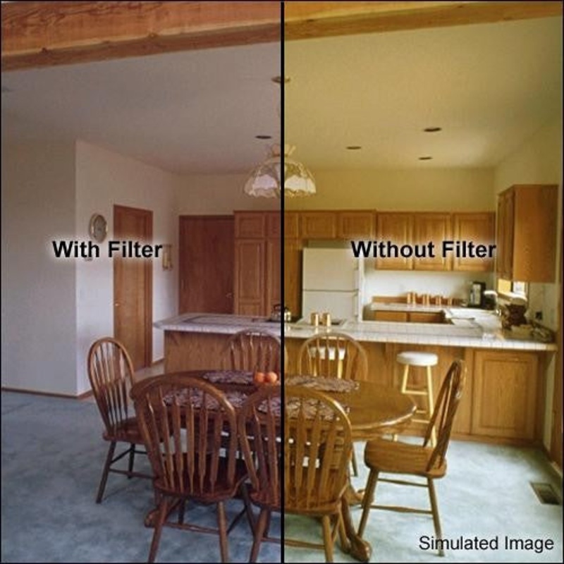 Tiffen 5.65 x 5.65" Decamired Blue 3 Cooling Glass Filter
