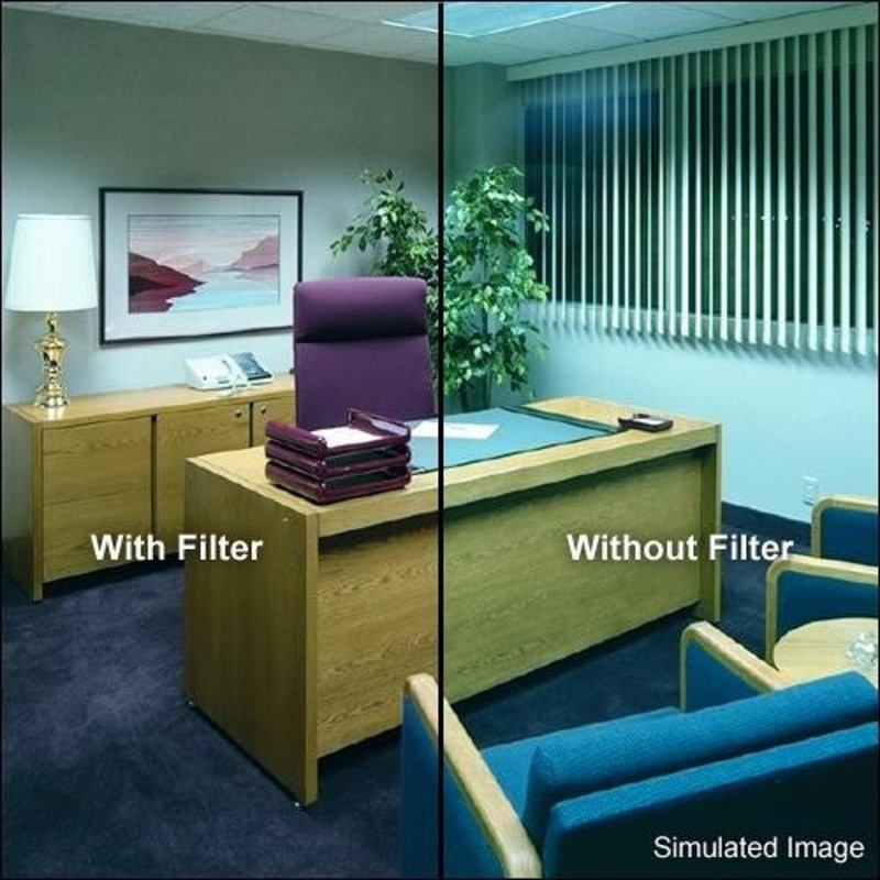Tiffen 5.65 x 5.65" Decamired Red 1-1/2 Warming Glass Filter