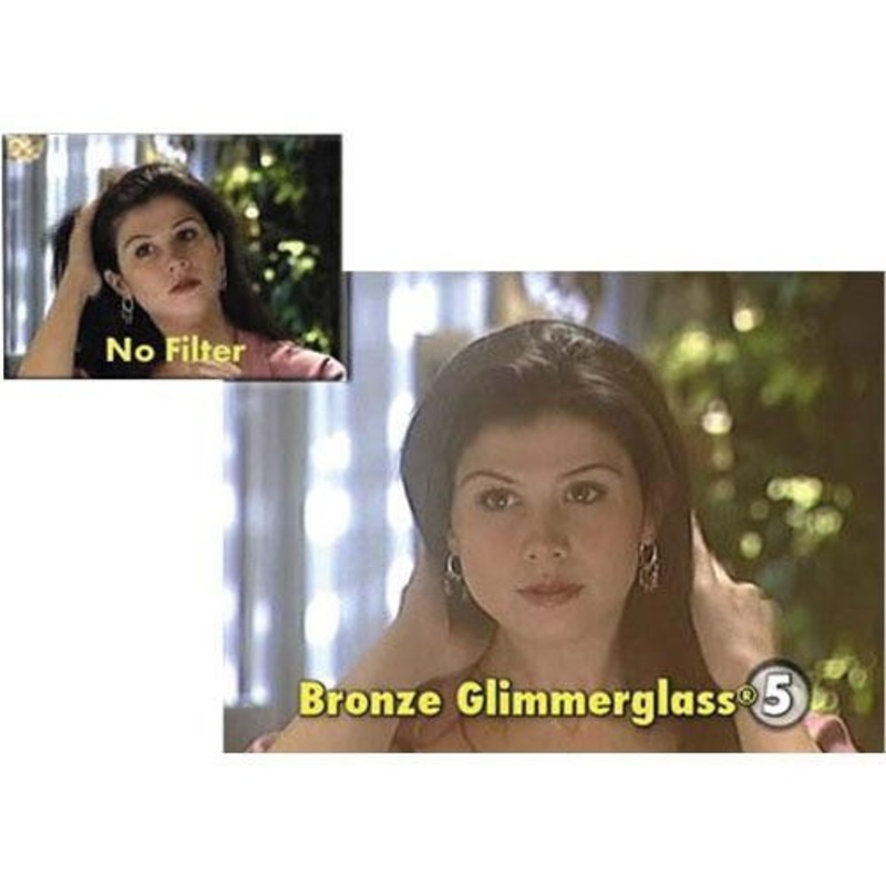 Tiffen 5 x 6" Bronze Glimmerglass 5 Filter