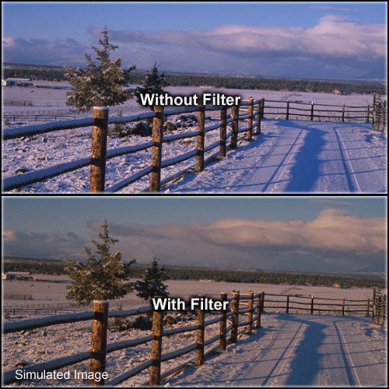 Tiffen 4 x 5.65" 1 Tobacco Solid Color Filter
