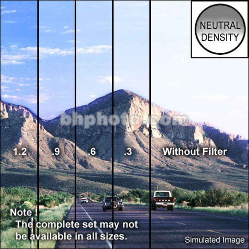 Tiffen 4 x 6" Hard Edge Graduated 0.3 ND Filter (Horizontal Orientation)
