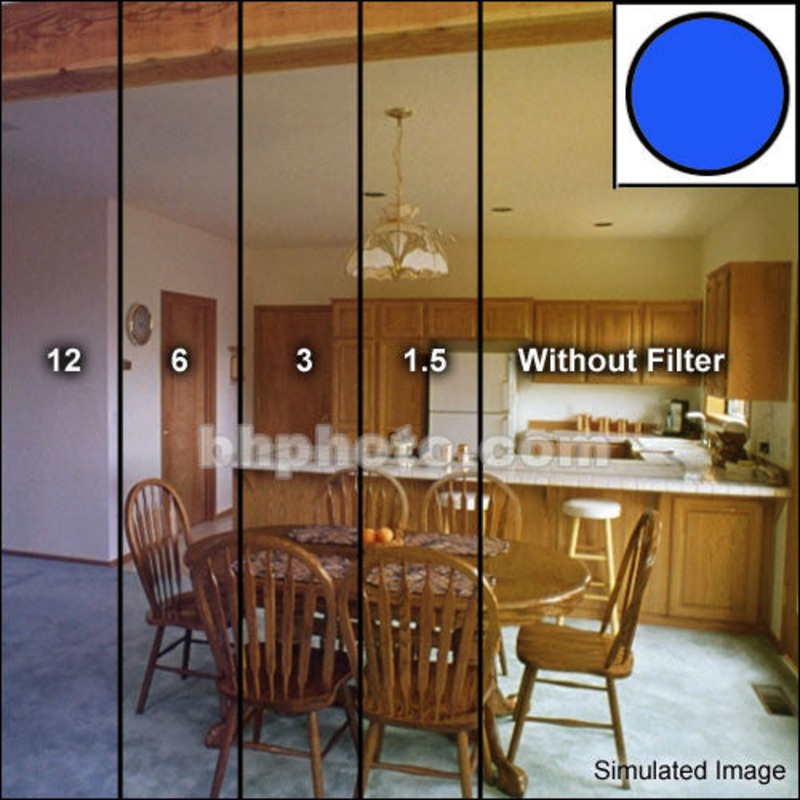 Tiffen 4x5.65" Decamired Blue Set of Cooling Glass Filters