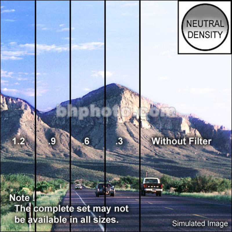 Tiffen 6 x 6" Hard Edge Graduated 1.2 ND Filter