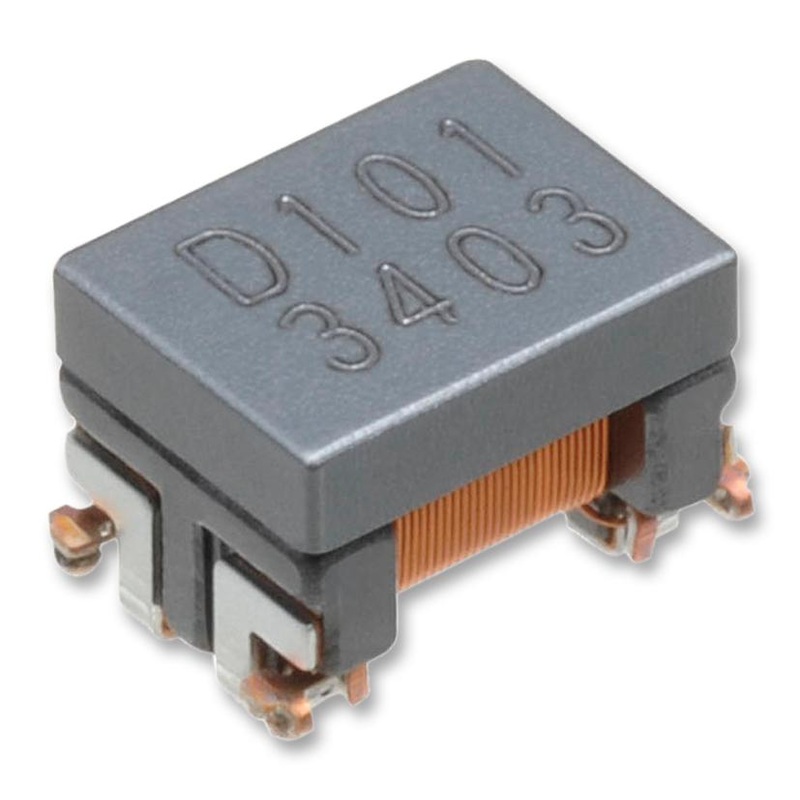 TDK ACT1210-101-2P-TL00 Filter, Common Mode, 100 H, ACT Series, 5.1 kohm, 150 mA, 3.9mm x 2.5mm x 2.5mm