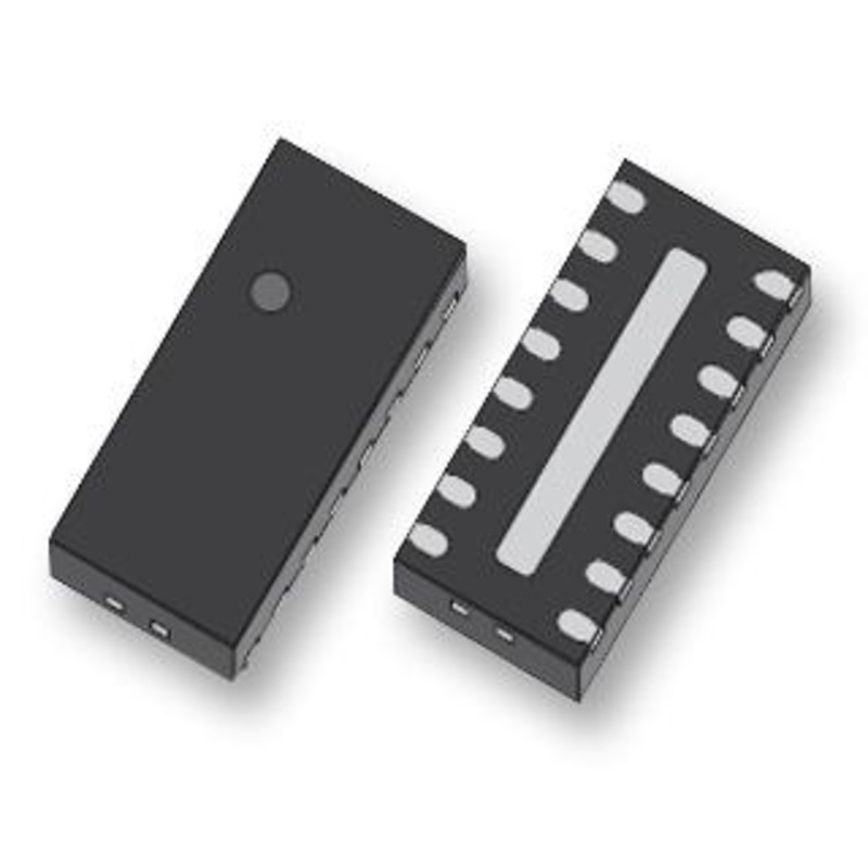 Stmicroelectronics EMIF08-LCD04M16 EMI Filter 8-Channel ESD Protection 400 MHz QFN-16