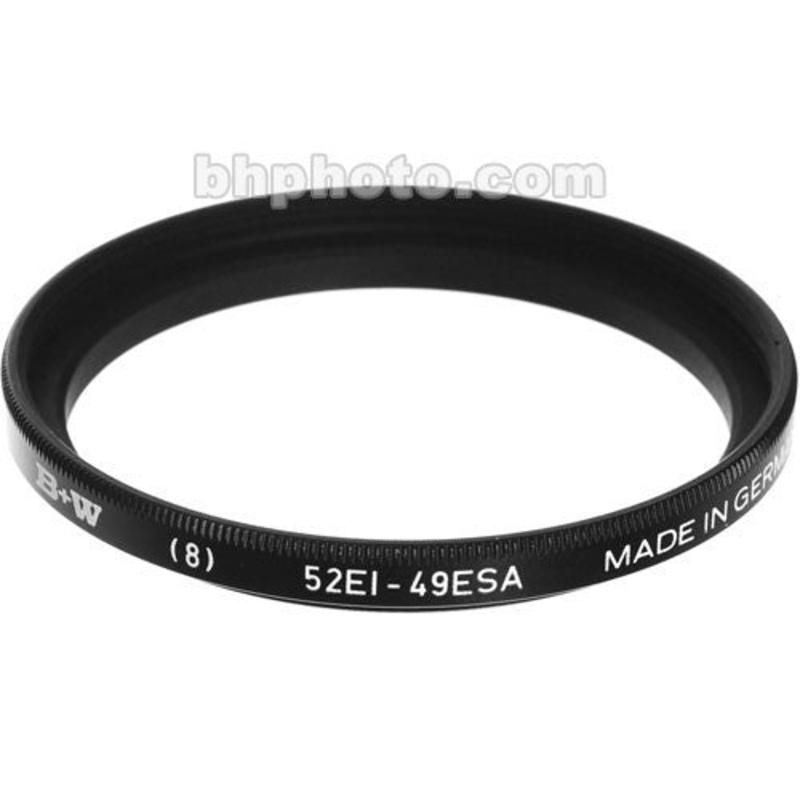B+W 49-52mm Step-Up Ring