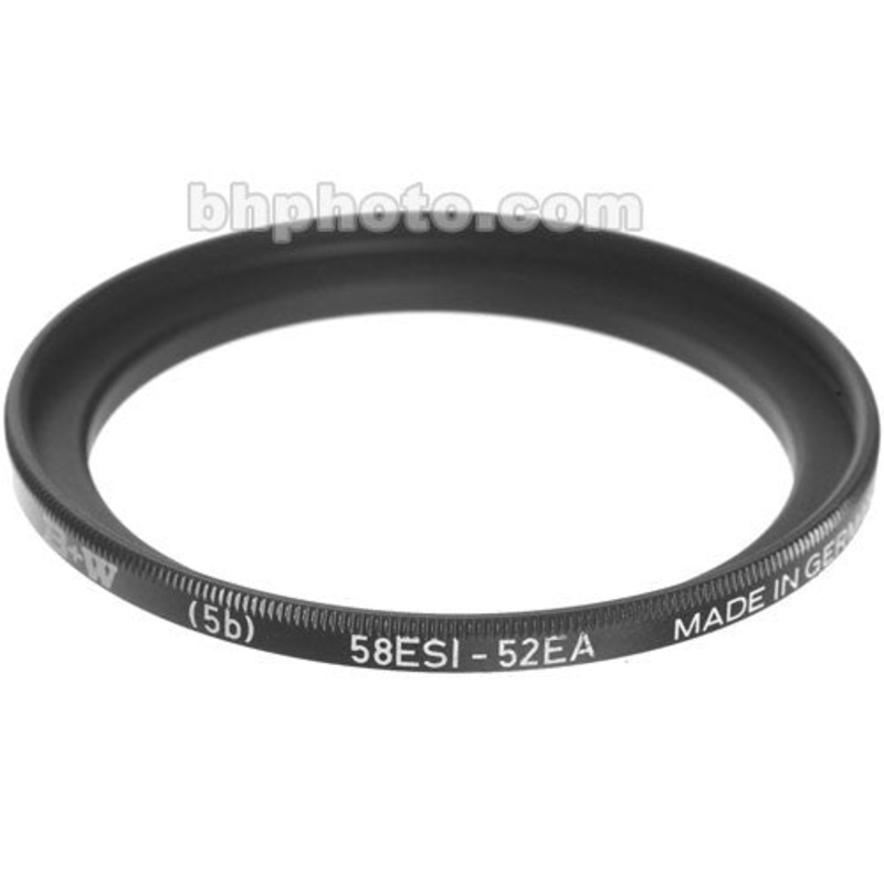 B+W 52-58mm Step-Up Ring
