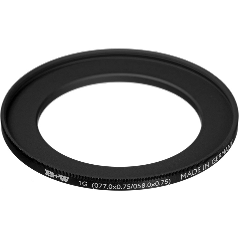 B+W 58-77mm Step-Up Ring