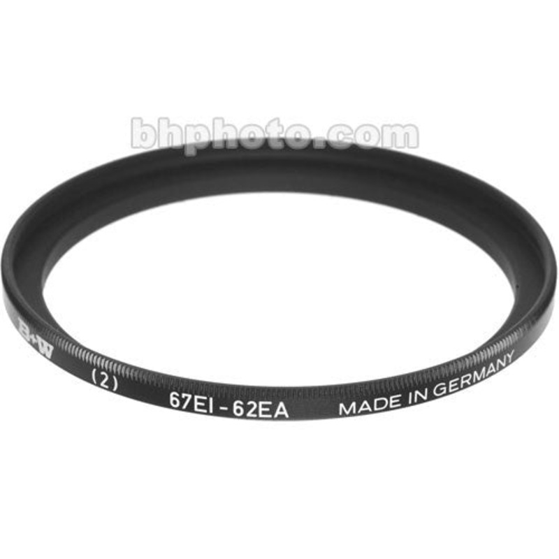 B+W 62-67mm Step-Up Ring