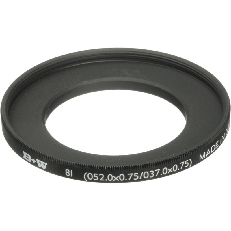 B+W 37-52mm Step-Up Ring