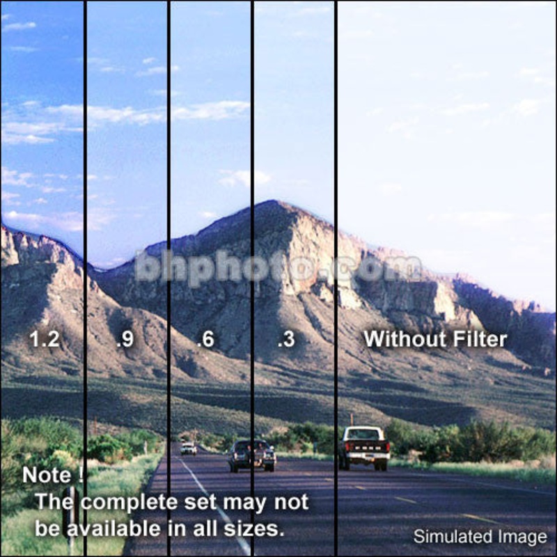 Tiffen 4 x 6" Soft Edge Graduated 0.9 ND Filter (Vertical Orientation)