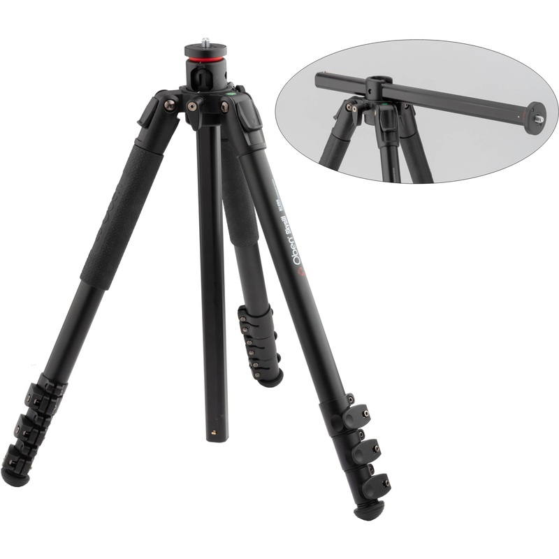 Oben ALF-6194L Skysill 4-Section Aluminum Tripod with 90 Lateral Center Column