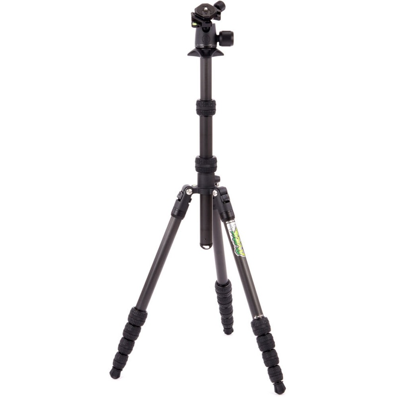 3 Legged Thing Punks Brian 2.0 Carbon Fiber Tripod with AirHed Neo 2.0 Ball Head (Matte Black)