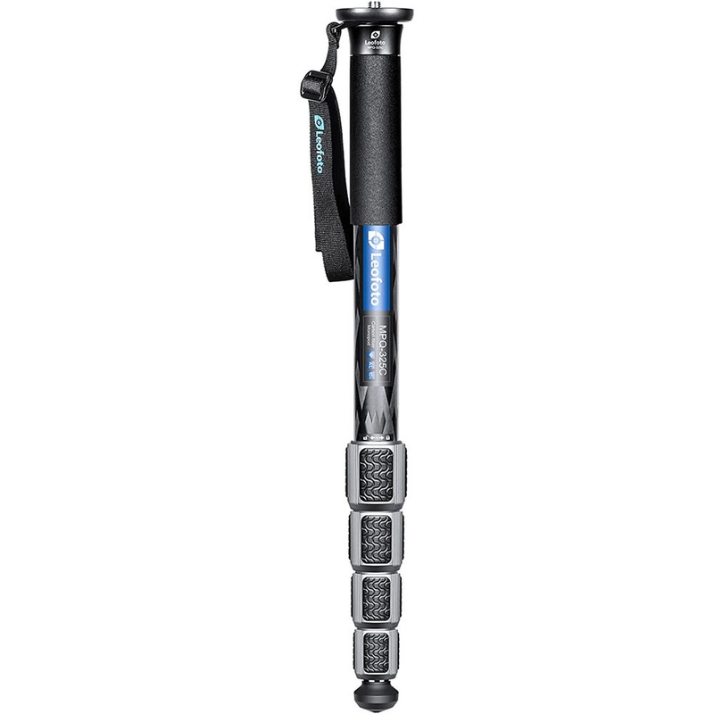 Leofoto MPQ-325C 5-Section Carbon Fiber Monopod with Case