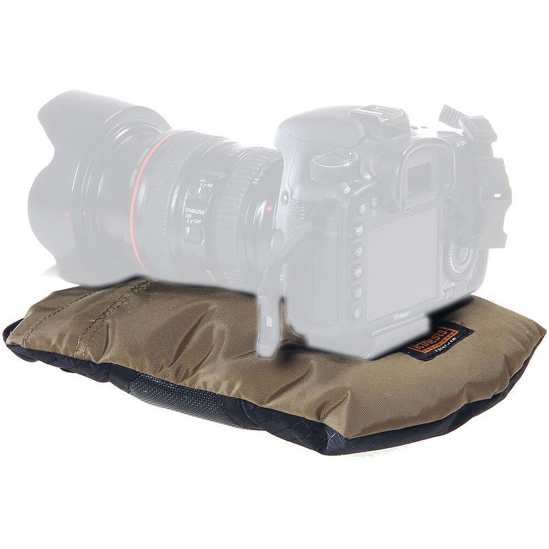 Kinesis SafariSack Beanbag Camera Support (Buckwheat Filled, Khaki, 1.4L)