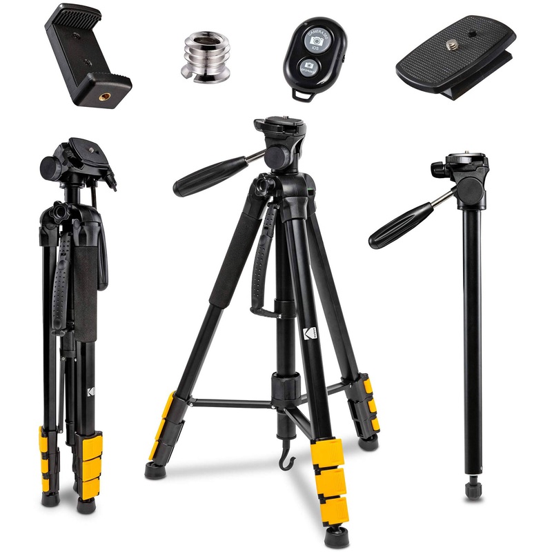 Kodak Photo Gear Lightweight Tripod with Monopod and Remote
