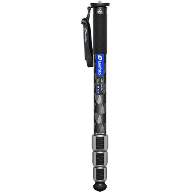 Leofoto MPQ-404C 4-Section Carbon Fiber Monopod with Case