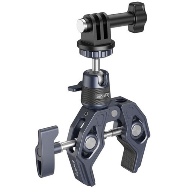 SmallRig Super Clamp with 360 Ball Head Mount for Action Cameras