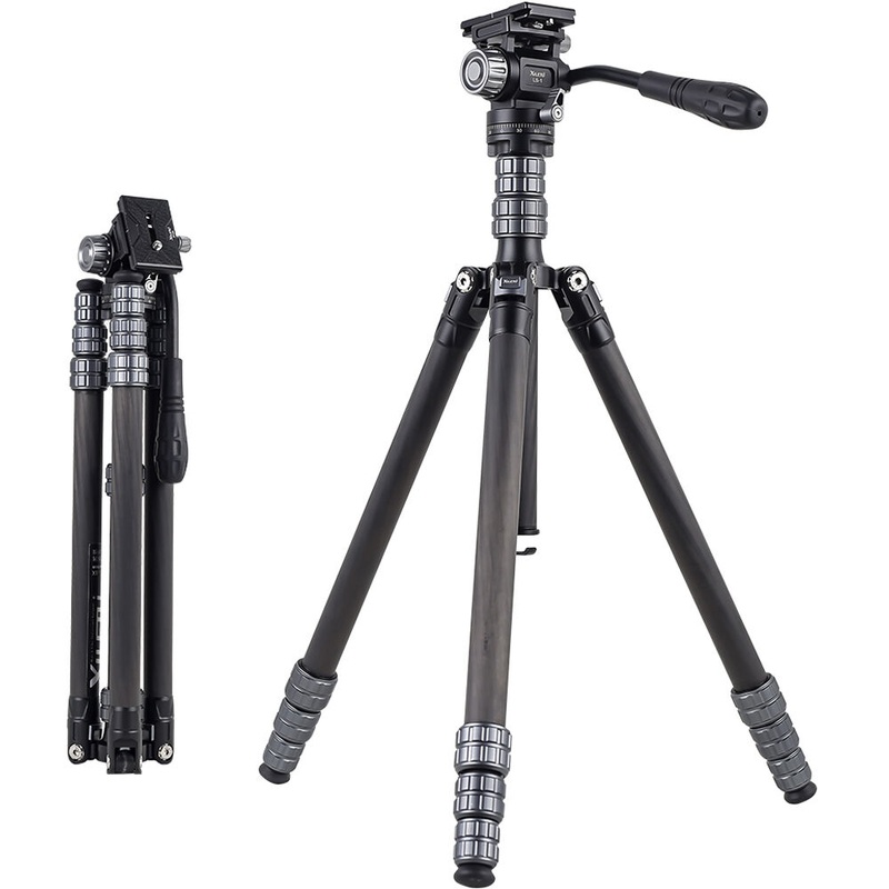 XILETU X224CLS1 Outdoor Carbon Fiber Tripod