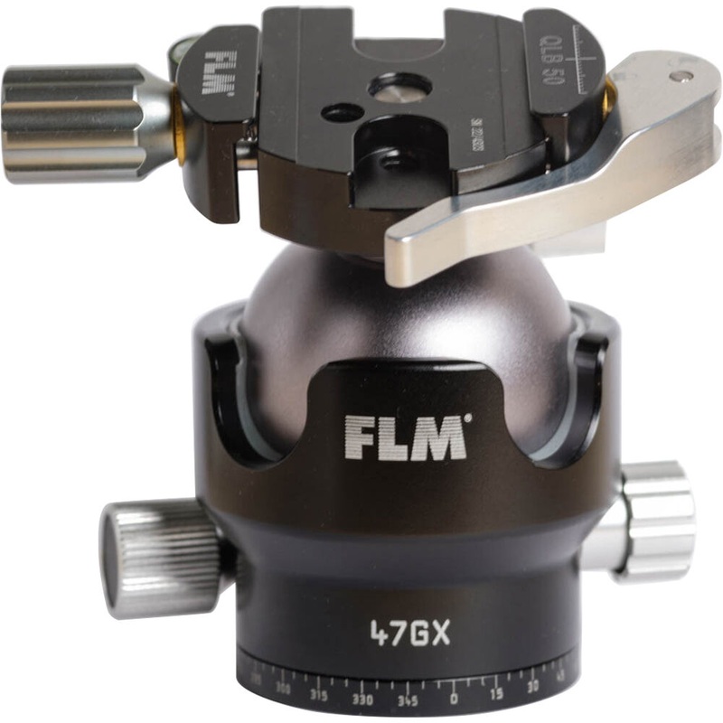 FLM 47GX Centerball Tripod Headwith QLB-50 QR Clamp