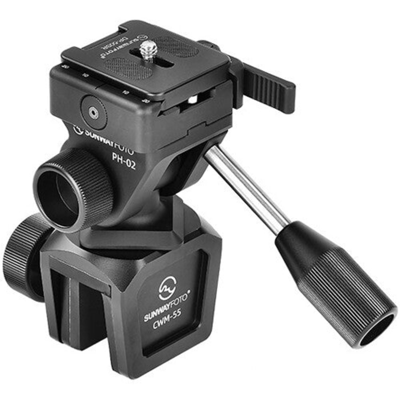Sunwayfoto CPH-02 Car Window Mount Clamp and Pan/Tilt Head