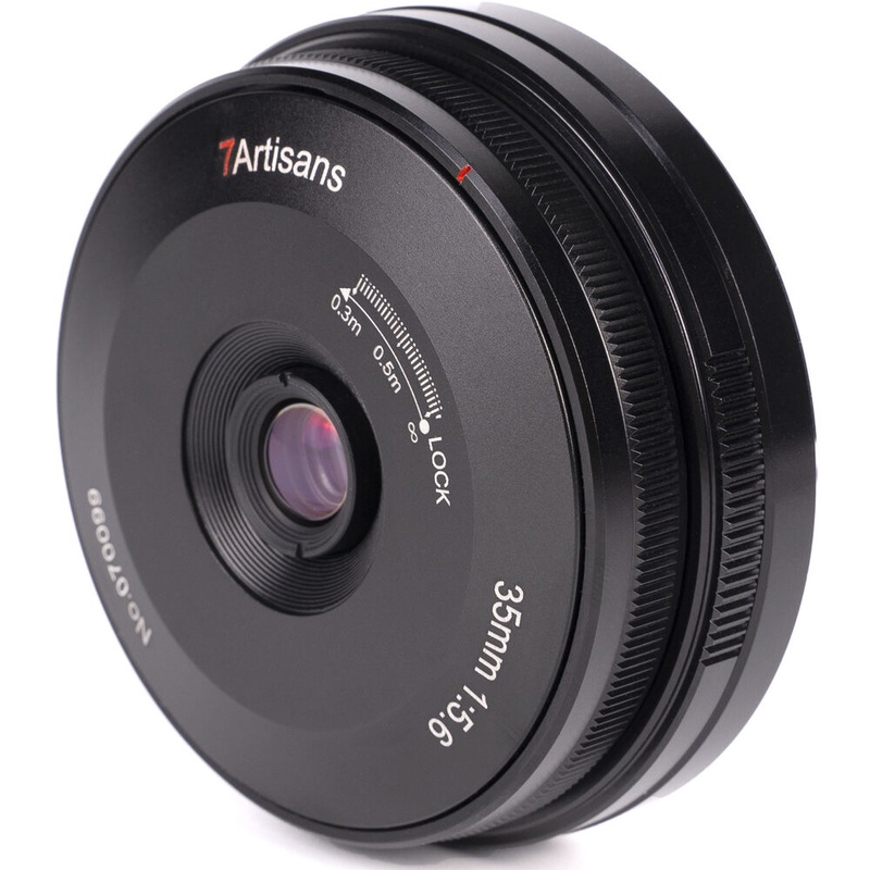 7artisans Photoelectric 35mm f/5.6 Pancake Lens for Sony E (Black)
