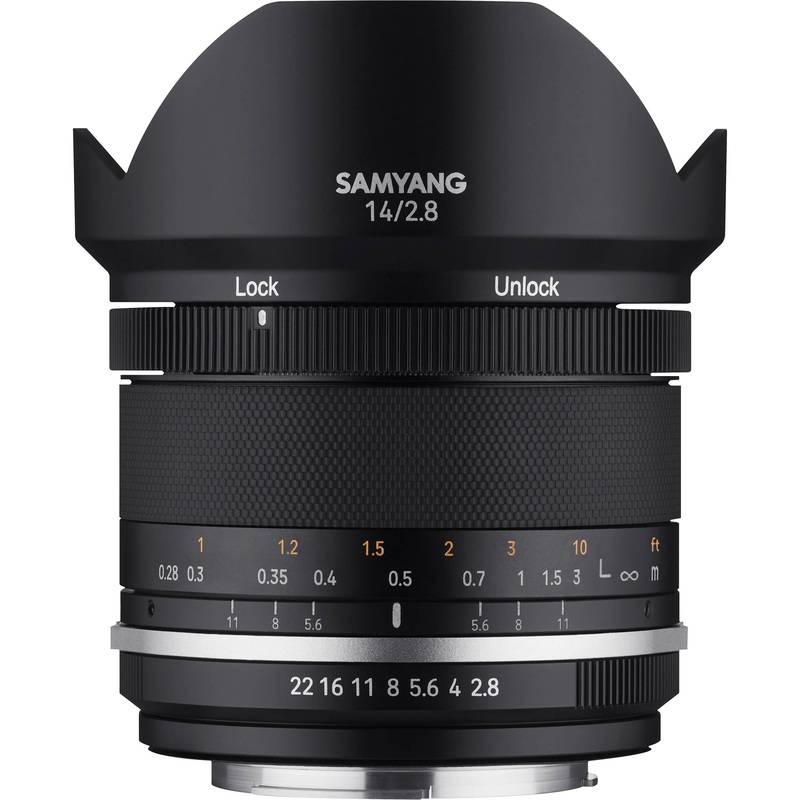 Samyang MF 14mm f/2.8 WS Mk2 Lens for Nikon F