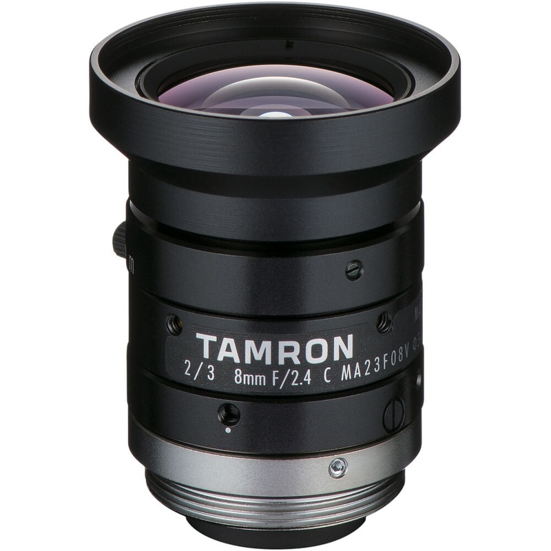 Tamron MA23F08V C-Mount 8mm Fixed Machine Vision Lens