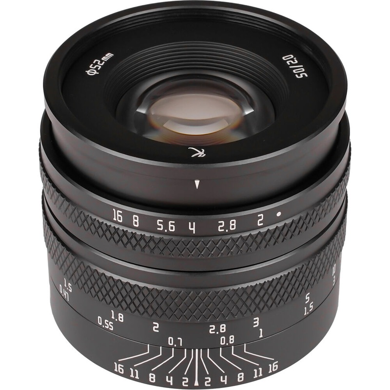 AstrHori 50mm f/2 Lens (Nikon Z, Black)