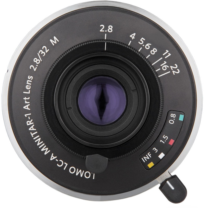 Lomography LC-A Minitar-1 Art Lens 32mm f/2.8 for Leica M Mount (Black)