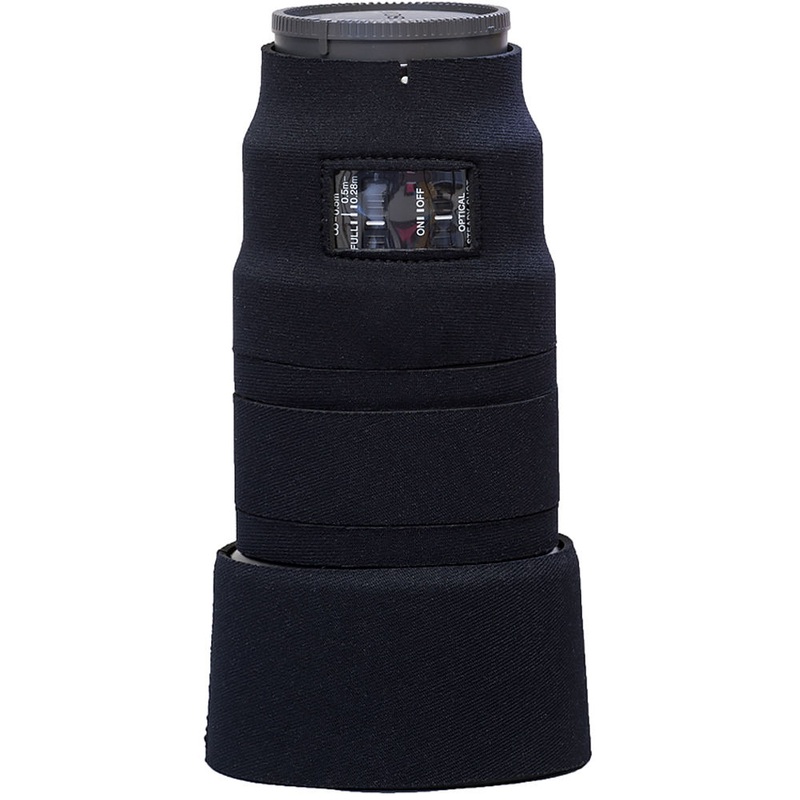 LensCoat Lens Cover for Sony FE 90mm f/2.8 Macro G OSS Lens (Black)