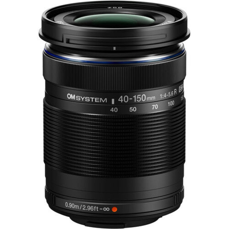 OM SYSTEM M.Zuiko Digital ED 40-150mm f/4-5.6 R Lens (Black)