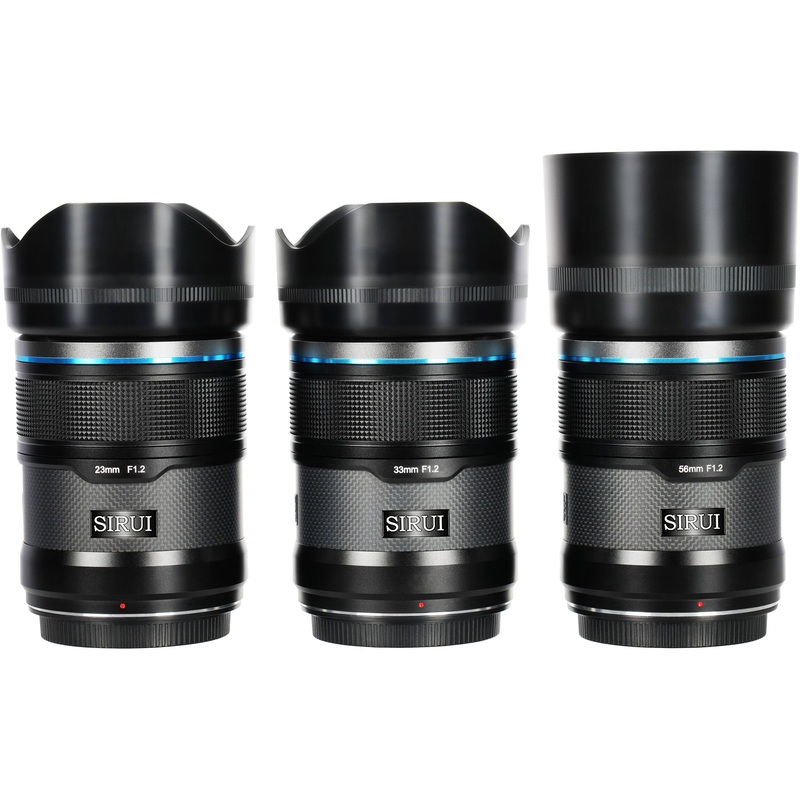 Sirui Sniper f/1.2 Autofocus 3-Lens Kit (Nikon Z, Black)
