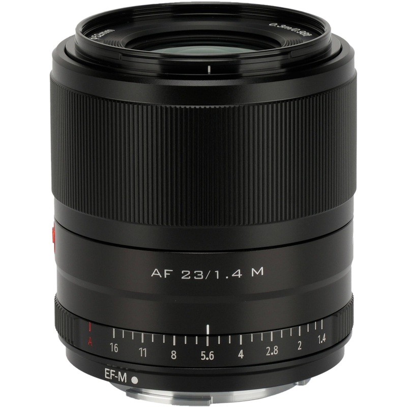 Viltrox AF 23mm f/1.4 M Lens (Canon EF-M, Black)