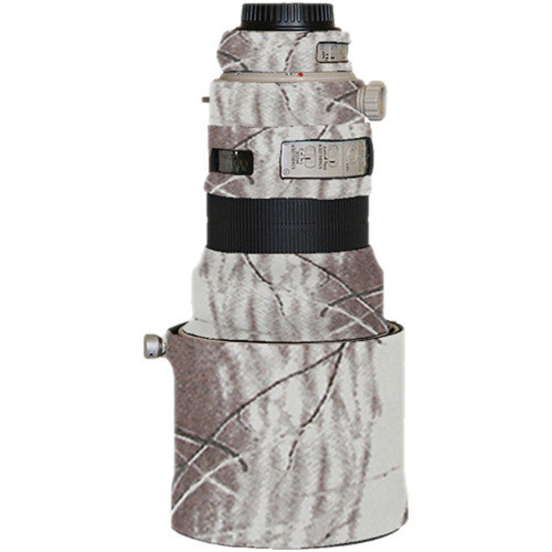 LensCoat Lens Cover for the Canon 200mm f/2 Lens (Realtree AP Snow)