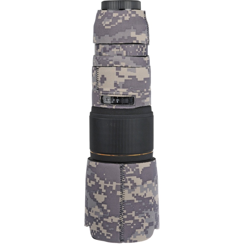 LensCoat Lens Cover for the Sigma 100-300mm f/4 EX DG APO HSM (Digital Camo)