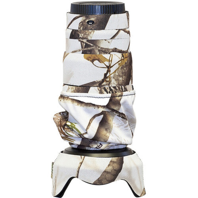 LensCoat Lens Cover for Nikon Z 24-120mm f/4 S (Realtree AP Snow)