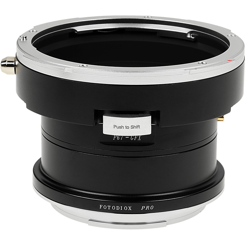 FotodioX Pro Shift Adapter for Pentax 6x7 Lens to FUJIFILM GFX Cameras