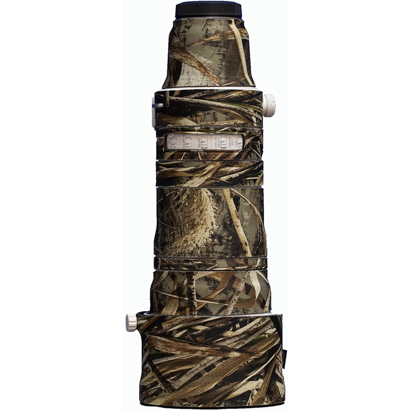 LensCoat Lens Cover for Canon RF 100-300mm f/2.8 IS Lens (Realtree Max 4)
