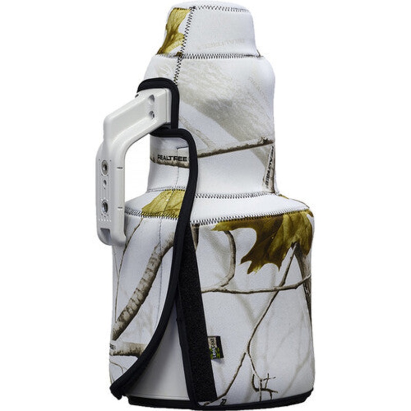 LensCoat TravelCoat Cover for Canon 400mm f/2.8 IS III Lens with Hood (Realtree Snow)