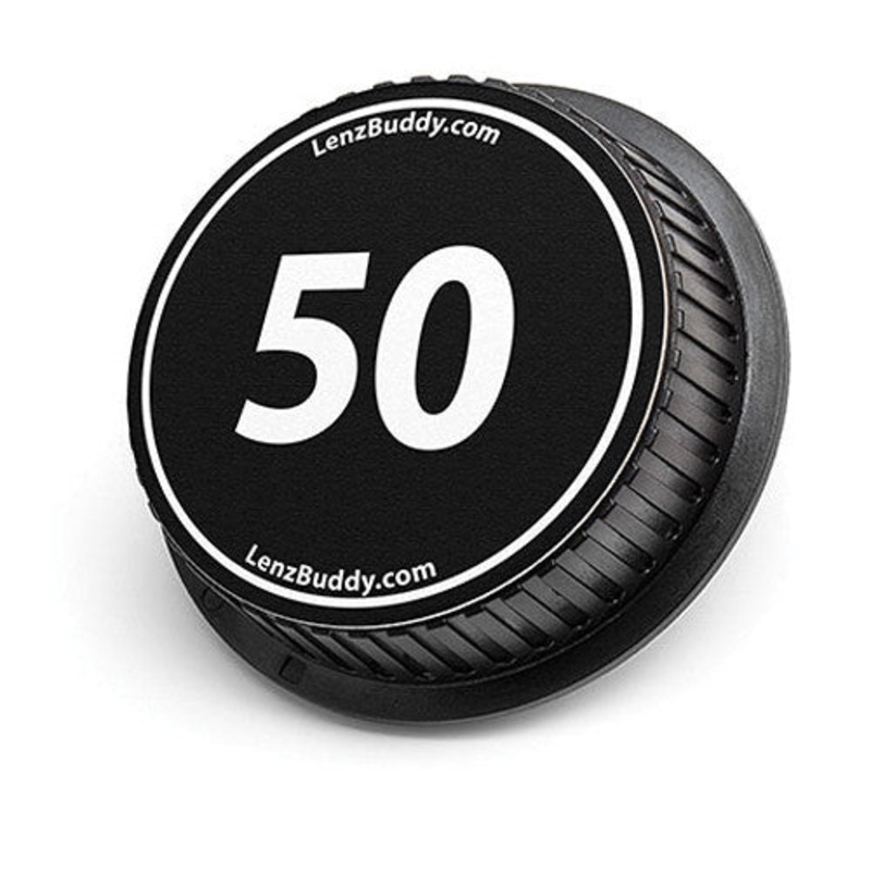 LenzBuddy Rear Lens Cap for Canon 50mm Lens