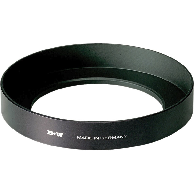 B+W 49mm Screw-In Metal Wide Angle Lens Hood #970