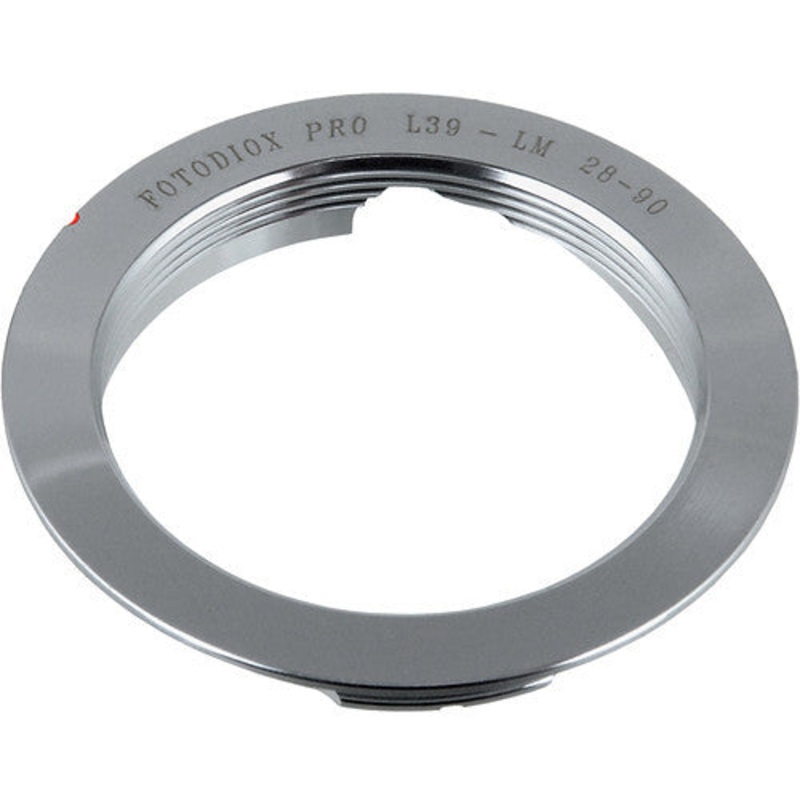 FotodioX Pro Lens Adapter for M39 Lens to Leica M Camera (28/90mm)