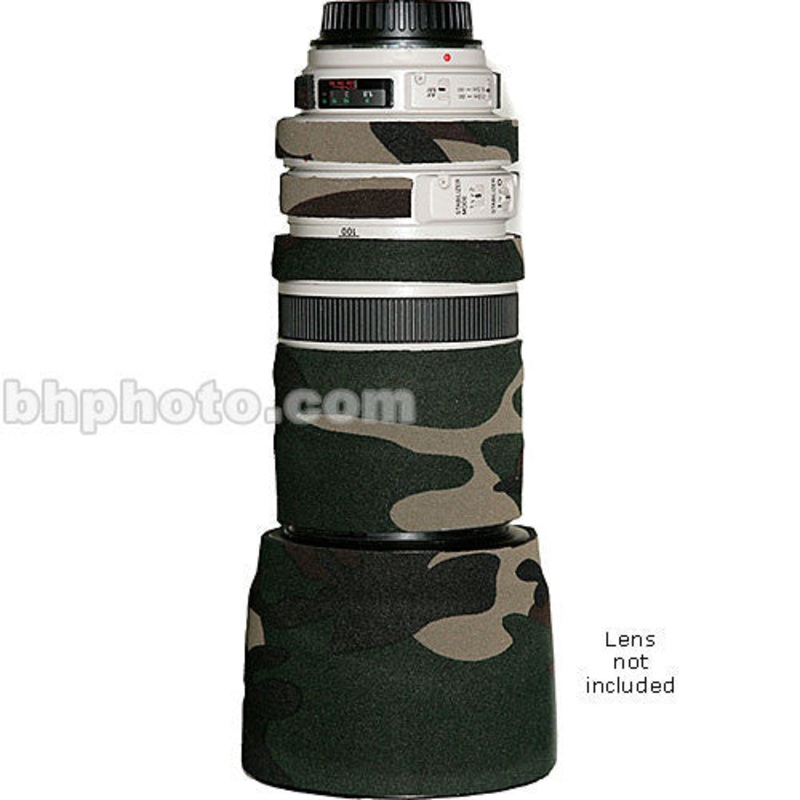 LensCoat Lens Cover for the Canon 100-400mm f/4-5.6 Lens (Forest Green)
