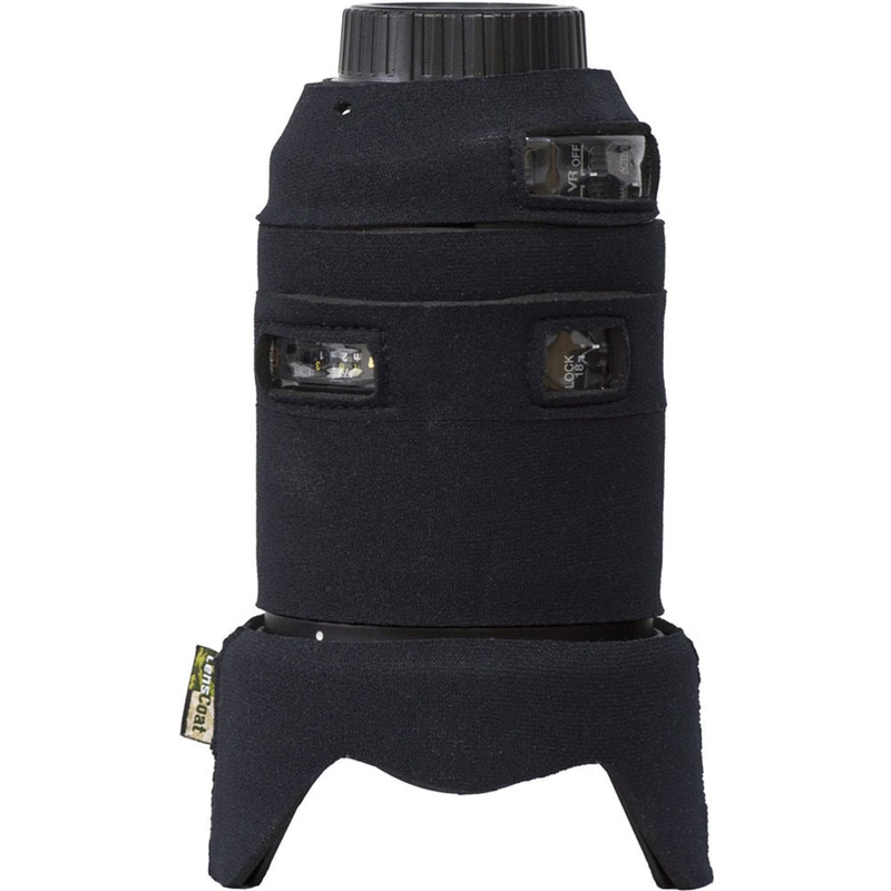 LensCoat Lens Cover For the Nikon 18-300mm f/3.5-5.6G ED VR (Black)