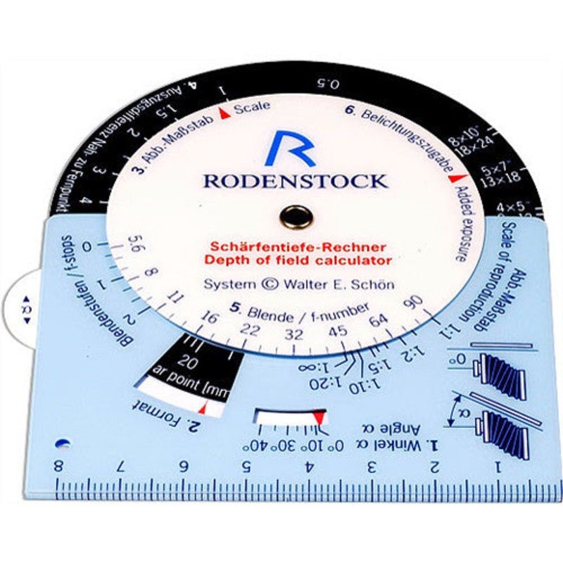 Rodenstock Depth of Field Calculator